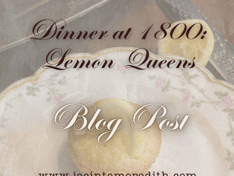 Dinner at 1800: Lemon&nbsp;Queens